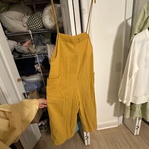 Mustard Yellow Overalls